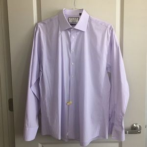 Purple Thomas Pink dress shirt size 17